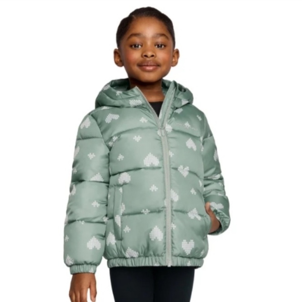 Miles The Label Children's Heart Puffer Jacket